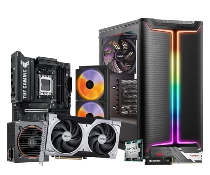 Desktop Polecany zestaw Ryzen 7 9700X/32GB/1TB/GeForce RTX 5060 Ti